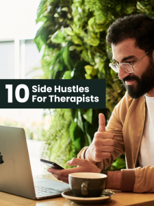 "10 side hustles for a therapist" | Freedomeer