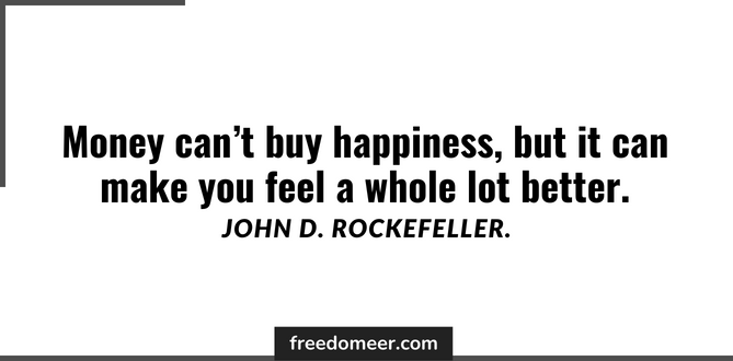 Rockefeller's money quote. 
